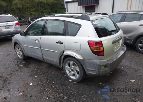 2003 Pontiac Vibe из США, поврежденный, VIN 5Y2SL62873Z481046